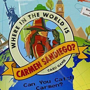 Pressman‎ Where in the World Is Carmen Sandiego Game